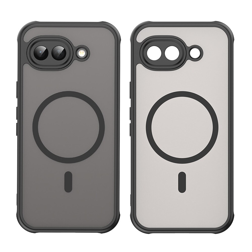 Husă pentru Google Pixel 10a, Aiyando, Ghost Series, anti-ingalbenire, neagră, slim