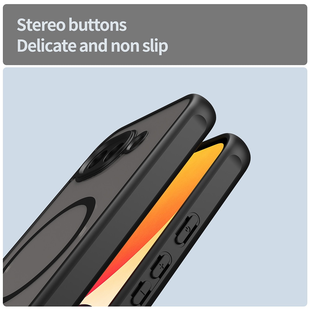 Husă pentru Google Pixel 10a, Aiyando, Ghost Series, anti-ingalbenire, neagră, slim