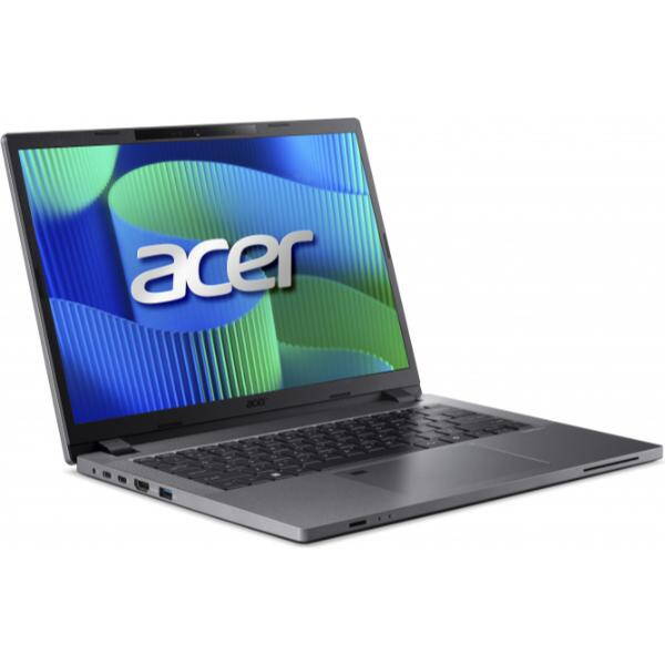 Laptop Acer TravelMate TMP214-55 WUXGA 14 inch Intel Core 3 100U 16GB 512GB SSD Windows 11 Pro Grey