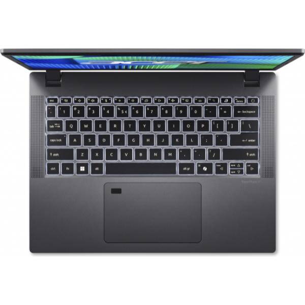 Laptop Acer TravelMate TMP214-55 WUXGA 14 inch Intel Core 3 100U 16GB 512GB SSD Windows 11 Pro Grey