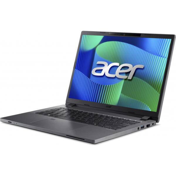 Laptop Acer TravelMate TMP214-55 WUXGA 14 inch Intel Core 3 100U 16GB 512GB SSD Windows 11 Pro Grey