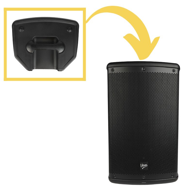Coloana activa V-TONE FPX 12 (ME-5908249825666), 12 inch, 400W RMS, Bluetooth 5.0 TWS, DSP, negru, 37 x 30 x 61,5 cm