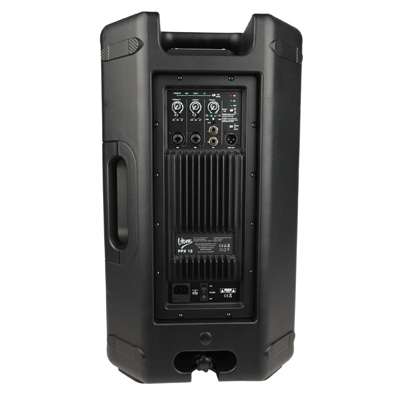 Coloana activa V-TONE FPX 12 (ME-5908249825666), 12 inch, 400W RMS, Bluetooth 5.0 TWS, DSP, negru, 37 x 30 x 61,5 cm