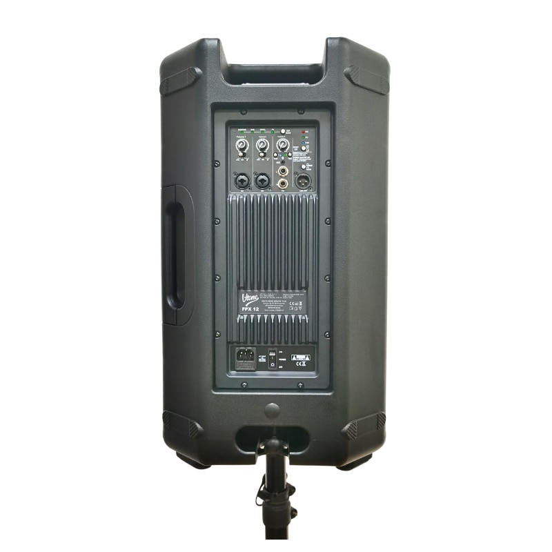 Coloana activa V-TONE FPX 12 (ME-5908249825666), 12 inch, 400W RMS, Bluetooth 5.0 TWS, DSP, negru, 37 x 30 x 61,5 cm