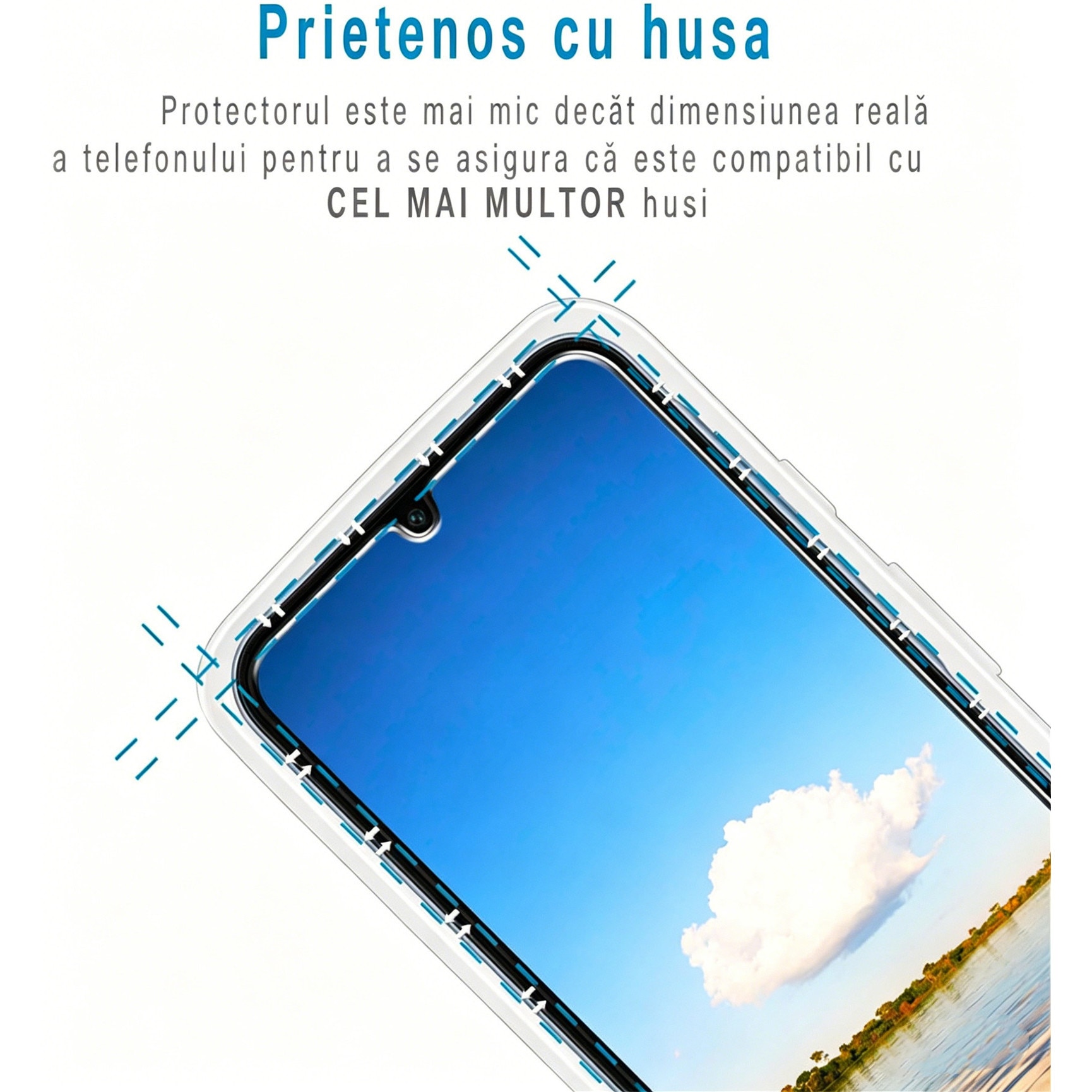 Folie protectie ecran UFOTSAM Samsung Galaxy A17 5G 4G 6.7 inch transparent 0.3mm set 2 buc