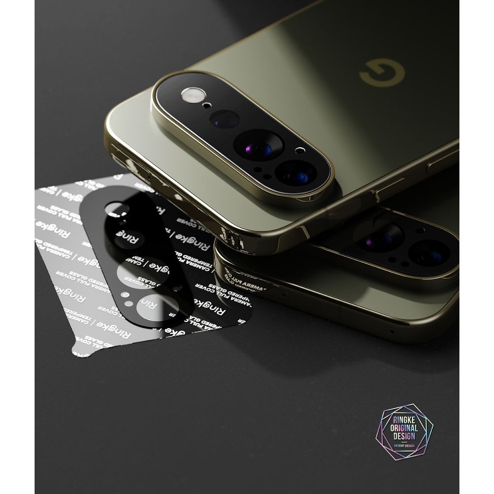 Set 2 protectii camera foto Ringke Camera Full Cover compatibile cu Google Pixel 11 Pro XL, Negru