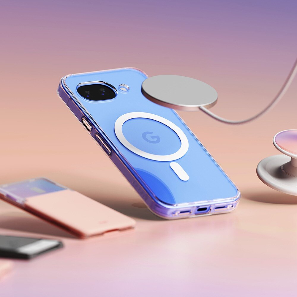 Husa pentru Google Pixel 10a Ringke Fusion MagSafe, Incarcare wireless, Antisoc, Calitate premium, Transparent