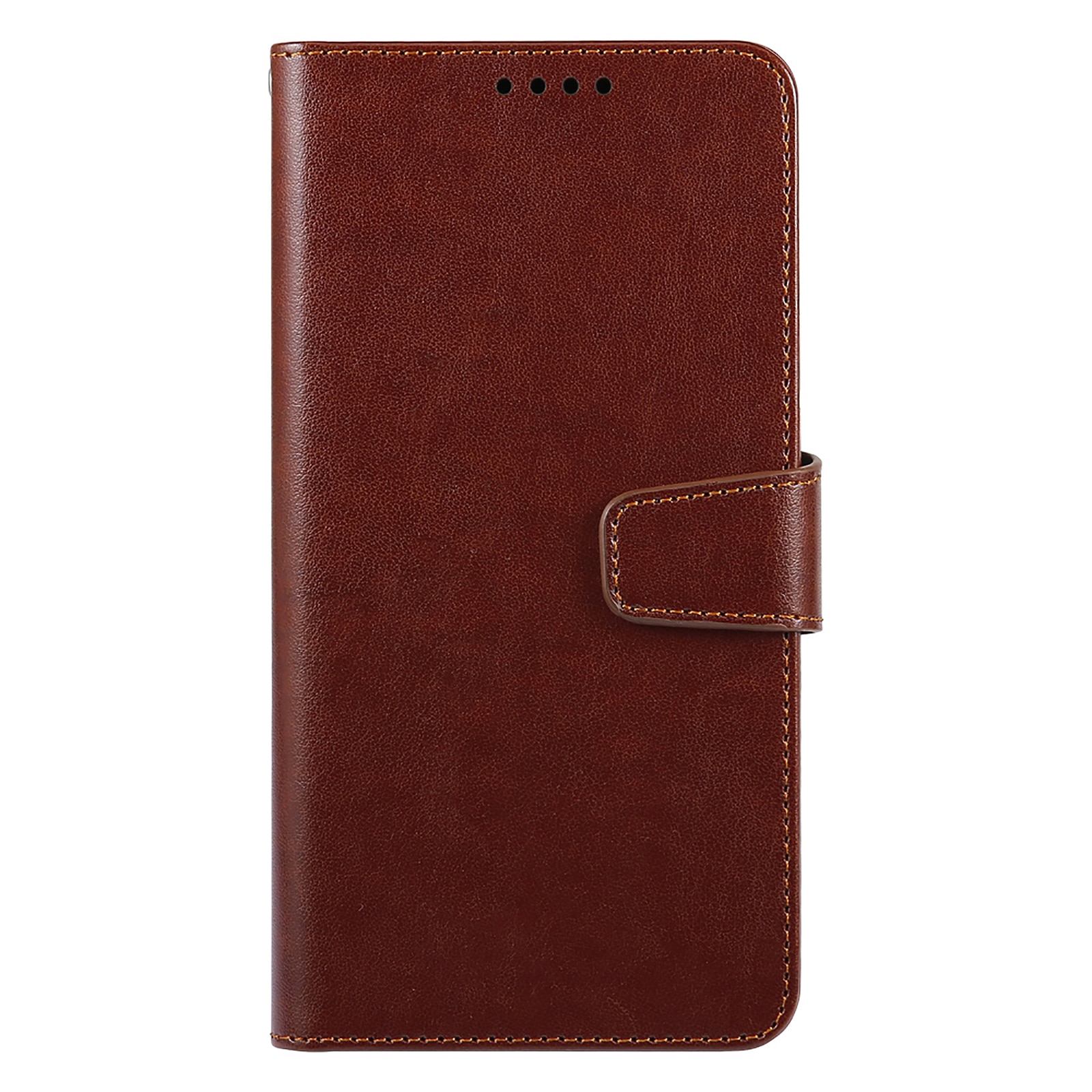 Husa pentru Samsung Galaxy S26 Ultra, Omelivon, piele fina, Diary Book, tip carte, cu Portofel Interior, stand, Inchidere Magnetica, Antisoc, Maro