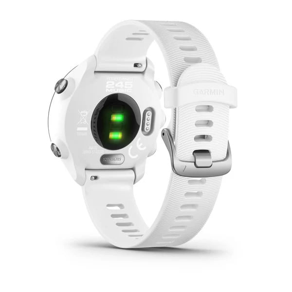 Ceas Smartwatch Forerunner 245 Music, 42 mm, GPS, White