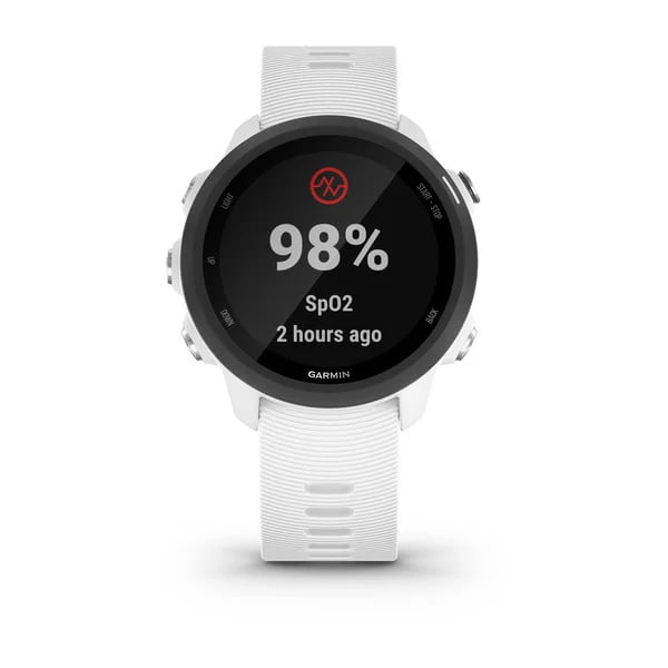 Ceas Smartwatch Forerunner 245 Music, 42 mm, GPS, White