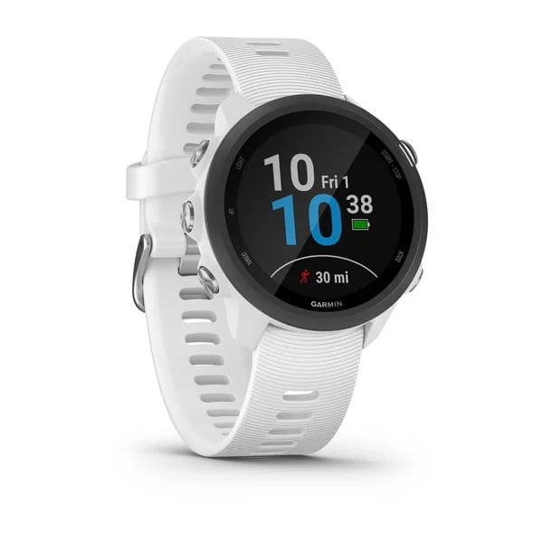 Ceas Smartwatch Forerunner 245 Music, 42 mm, GPS, White