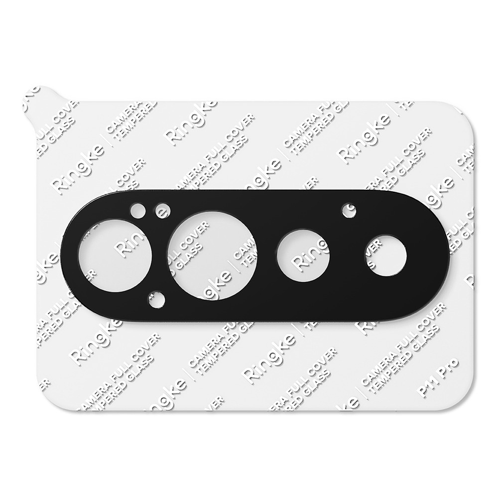 Set 2x Folie Camera pentru Google Pixel 11 Pro Ringke Full cover Glass, Aplicator automat, Instalare usoara, Protectie ridicata, Calitate Premium, Negru