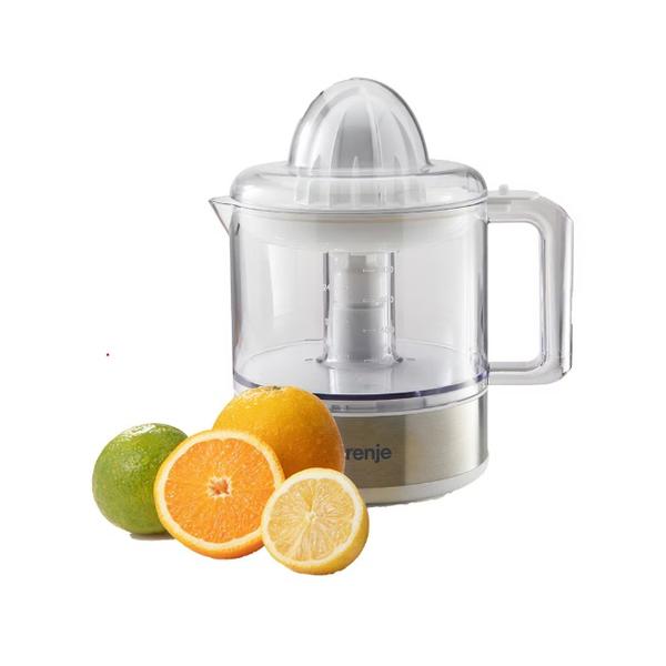 Storcator citrice GORENJE CJ30E, 0.8l, 30W, 1 treapta viteza (Alb/Argintiu)
