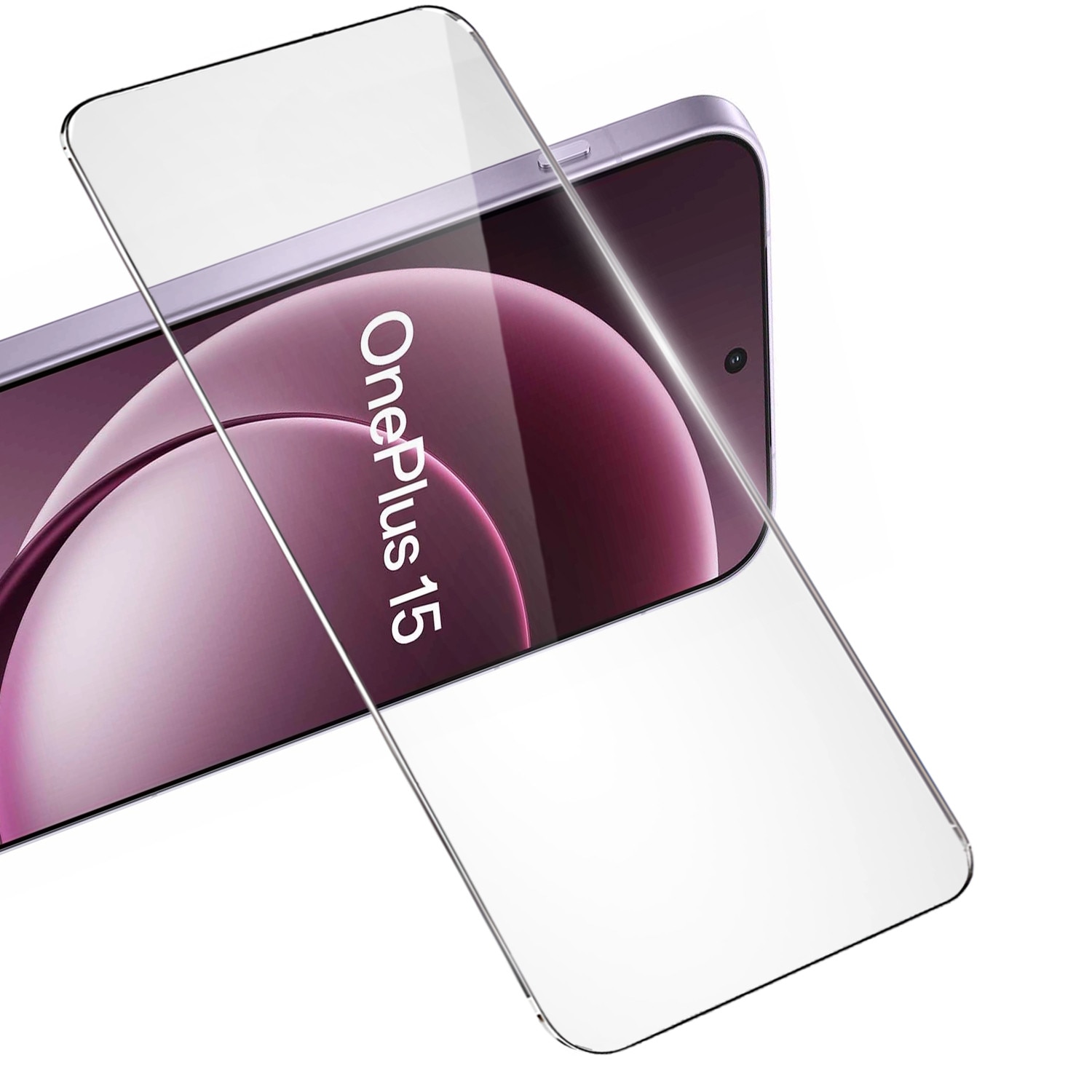 Set 2x Folii de Protectie ERBORD 9H Hard Glass pentru OnePlus 15R, transparent, usor de montat