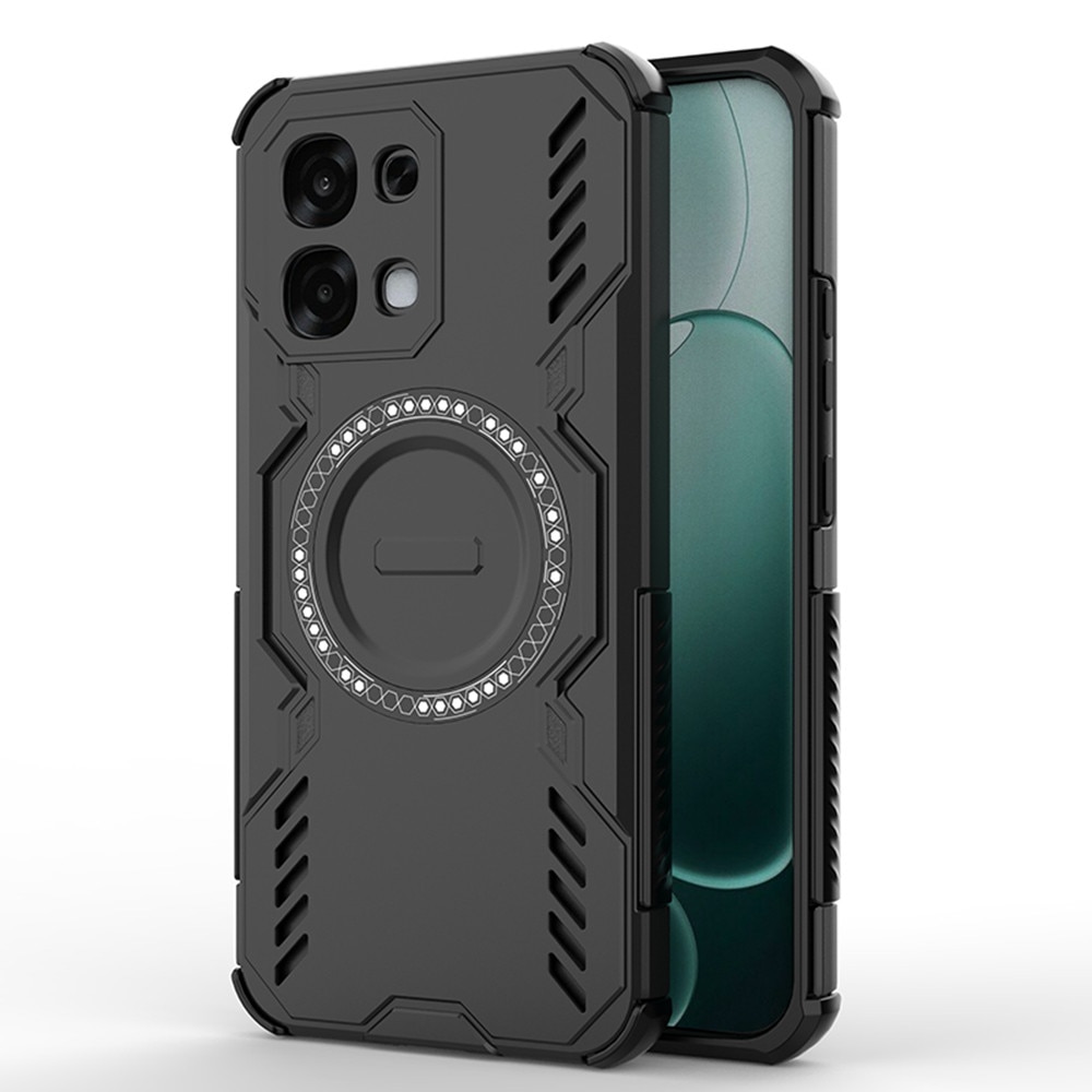 Husa antisoc pentru Oppo A6 Pro 4G / A6 Pro 5G, colturi ranforsate, protectie camere, MagSafe, Accesorio ArmorMag, Black