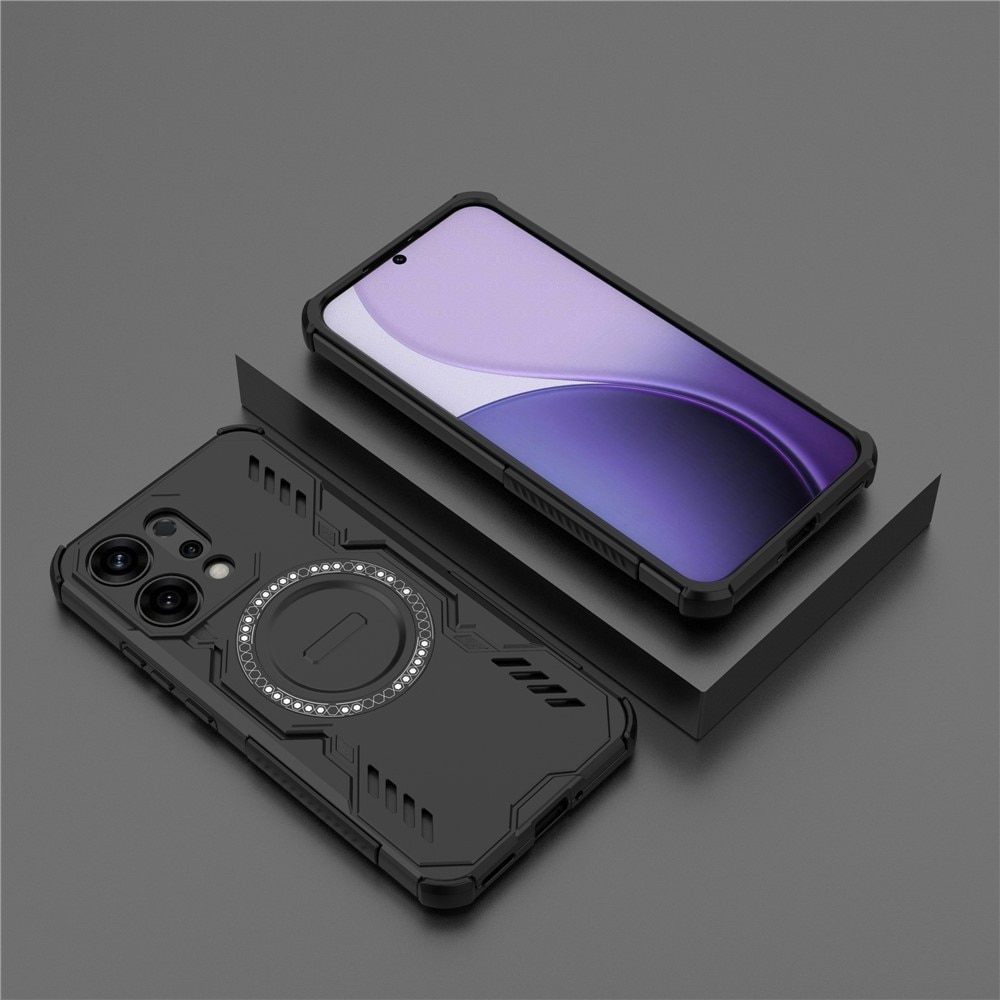 Husa antisoc pentru Oppo A6 Pro 4G / A6 Pro 5G, colturi ranforsate, protectie camere, MagSafe, Accesorio ArmorMag, Black