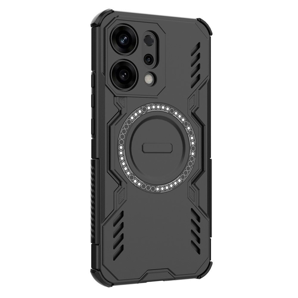 Husa antisoc pentru Oppo A6 Pro 4G / A6 Pro 5G, colturi ranforsate, protectie camere, MagSafe, Accesorio ArmorMag, Black