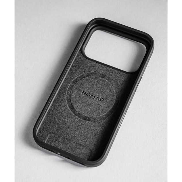 Nomad Modern Leather Case, brown - iPhone 17 Pro Max