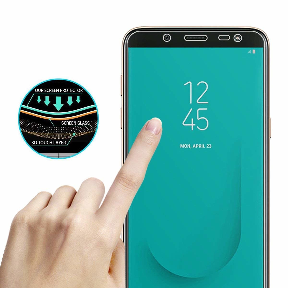 Sticla Securizata Tempered Glass compatibila Samsung Galaxy J6 (2018)