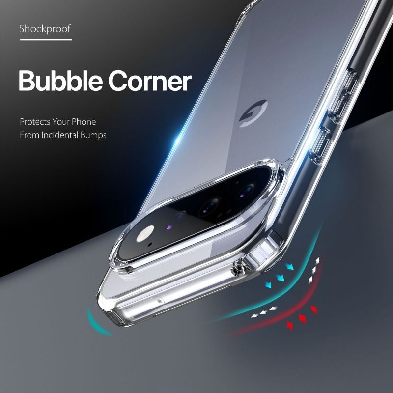 Husa pentru Google Pixel 11 Pro XL, Clear Shock-Proof, OPTIM SOLUTION, Elegant, Protectiv, Finisaje perfecte, Transparent