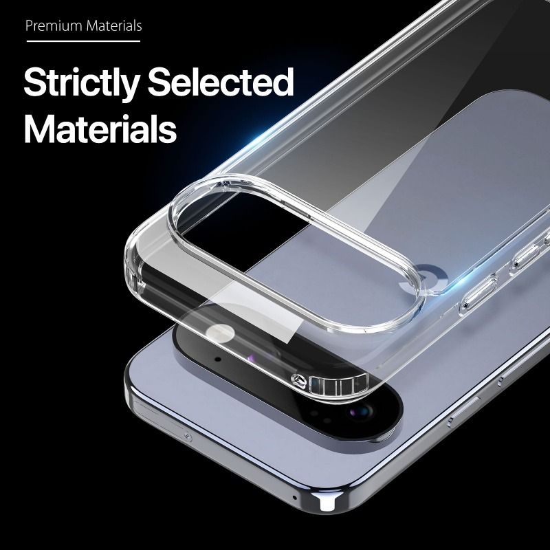 Husa pentru Google Pixel 11 Pro XL, Clear Shock-Proof, OPTIM SOLUTION, Elegant, Protectiv, Finisaje perfecte, Transparent