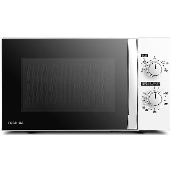 Cuptor cu microunde Toshiba MWP-MG20P(WH), 700W, 20 litri, panou mecanic, 5 trepte, grill (Alb)
