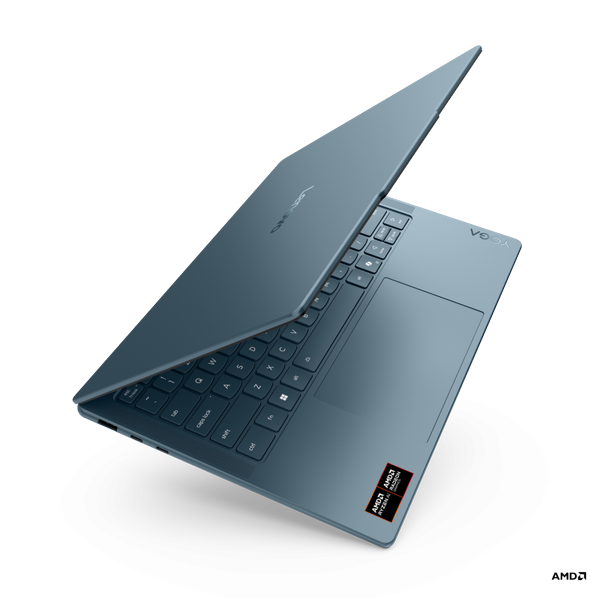 Ultrabook Lenovo Yoga Slim 7 14AKP10 (Procesor AMD Ryzen™ Al 7 350 (16M Cache, up to 5.0GHz), 14inch WUXGA OLED, 16GB, 512GB SSD, AMD Radeon 860M, Win 11 Home, Albastru)