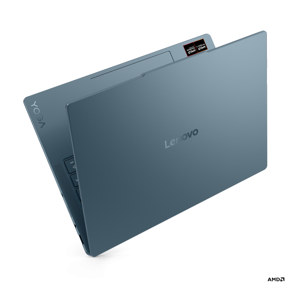 Ultrabook Lenovo Yoga Slim 7 14AKP10 (Procesor AMD Ryzen™ Al 7 350 (16M Cache, up to 5.0GHz), 14inch WUXGA OLED, 16GB, 512GB SSD, AMD Radeon 860M, Win 11 Home, Albastru)