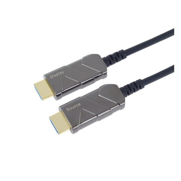 Cablu HDMI Optic, 48Gbps, 8K@60Hz, Active Optical (AOC), V2.1, conectori auriti, 5m, PremiumCord kphdm21x05