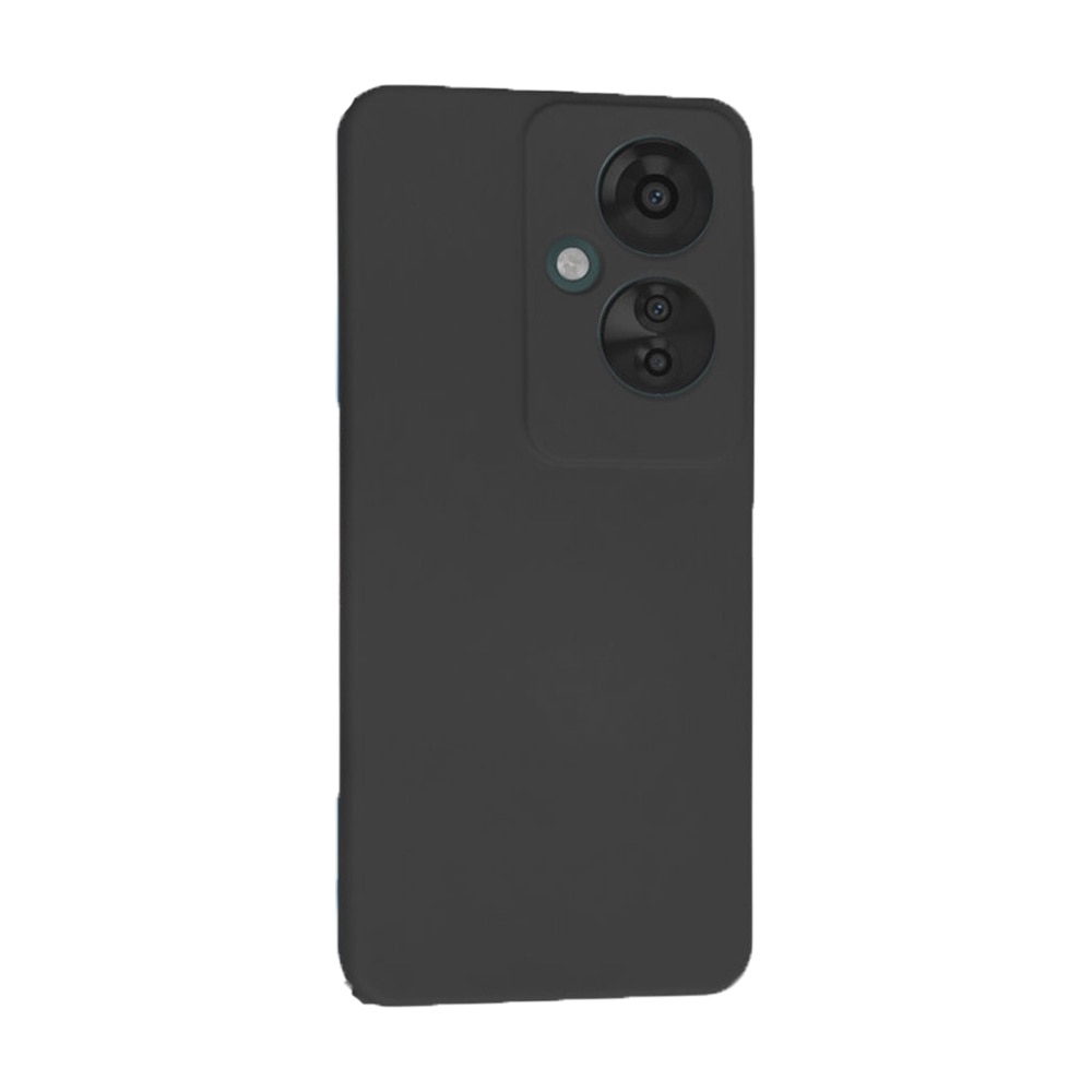 Husa compatibila cu Oppo Reno 11F 5G, Sport Body Lanyard Case, Snur detasabil, Lungime reglabila, 80 cm, Silicon anti-alunecare, Interior de microfibra, Negru