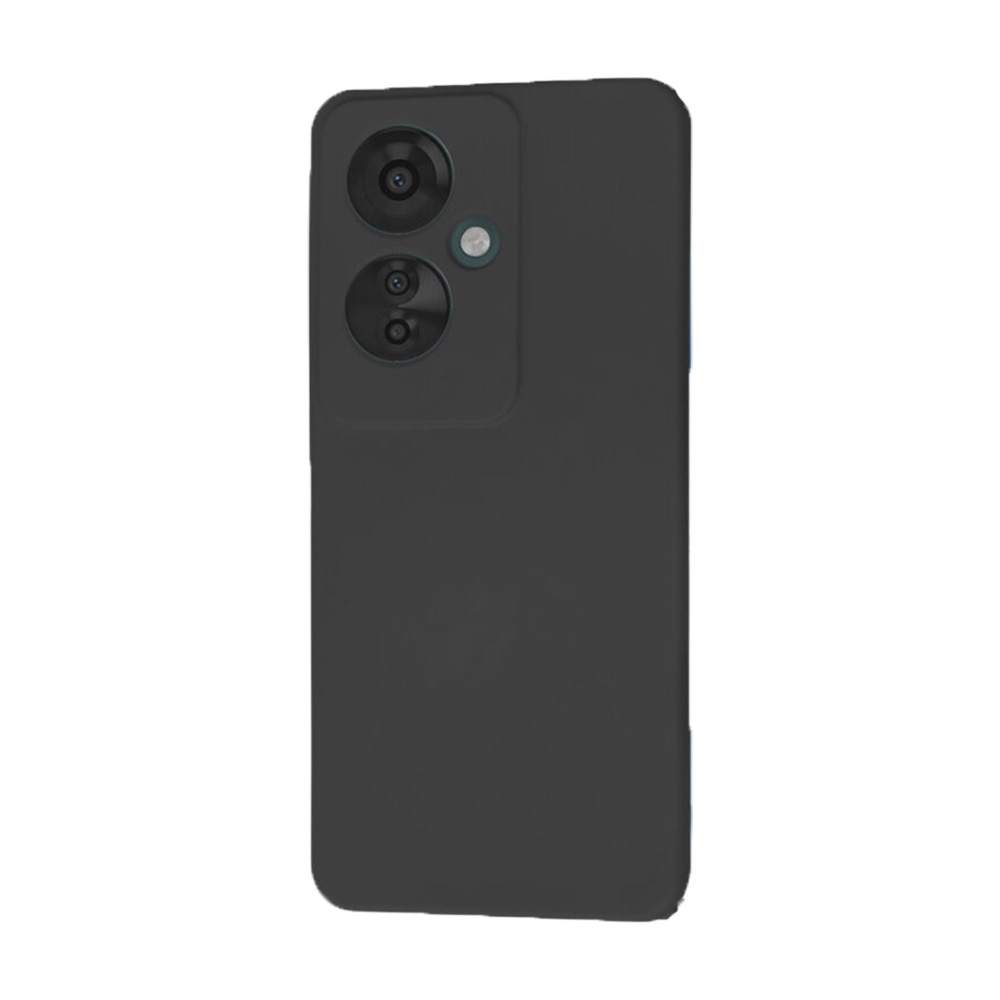 Husa compatibila cu Oppo Reno 11F 5G, Sport Body Lanyard Case, Snur detasabil, Lungime reglabila, 80 cm, Silicon anti-alunecare, Interior de microfibra, Negru