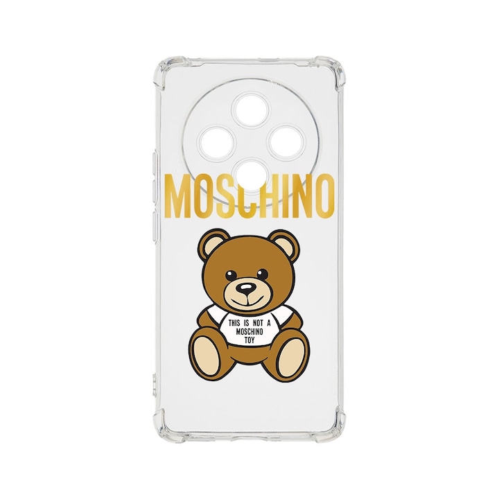 Husa pentru OPPO Reno12 F 5G / Reno12 FS 5G, BestCase® Anti Shock 1.5MM, It's Not a Moschino Bear, Air Cushion Technology, Protectie camera, ecran si colturi, AS 880