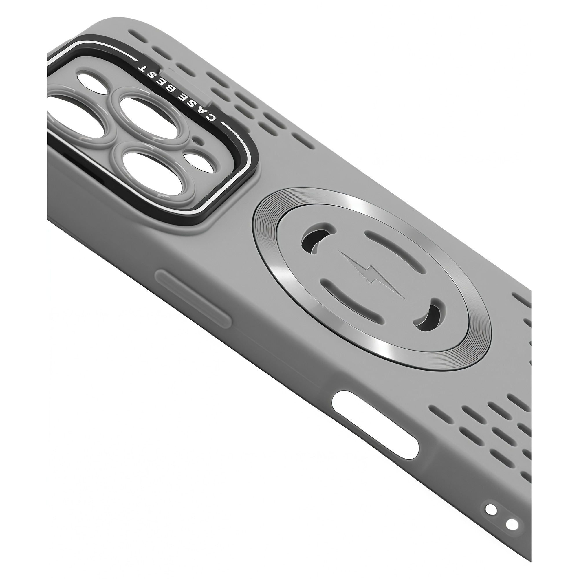 Husa de Protectie Telefon, Pentru Apple iPhone 16 Pro, TPU, Ultra Slim, Suport Pentru Camerelor, Protectie Impotriva Socurilor si Caderilor, Gri
