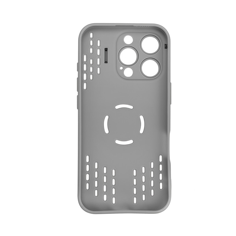 Husa de Protectie Telefon, Pentru Apple iPhone 16 Pro, TPU, Ultra Slim, Suport Pentru Camerelor, Protectie Impotriva Socurilor si Caderilor, Gri