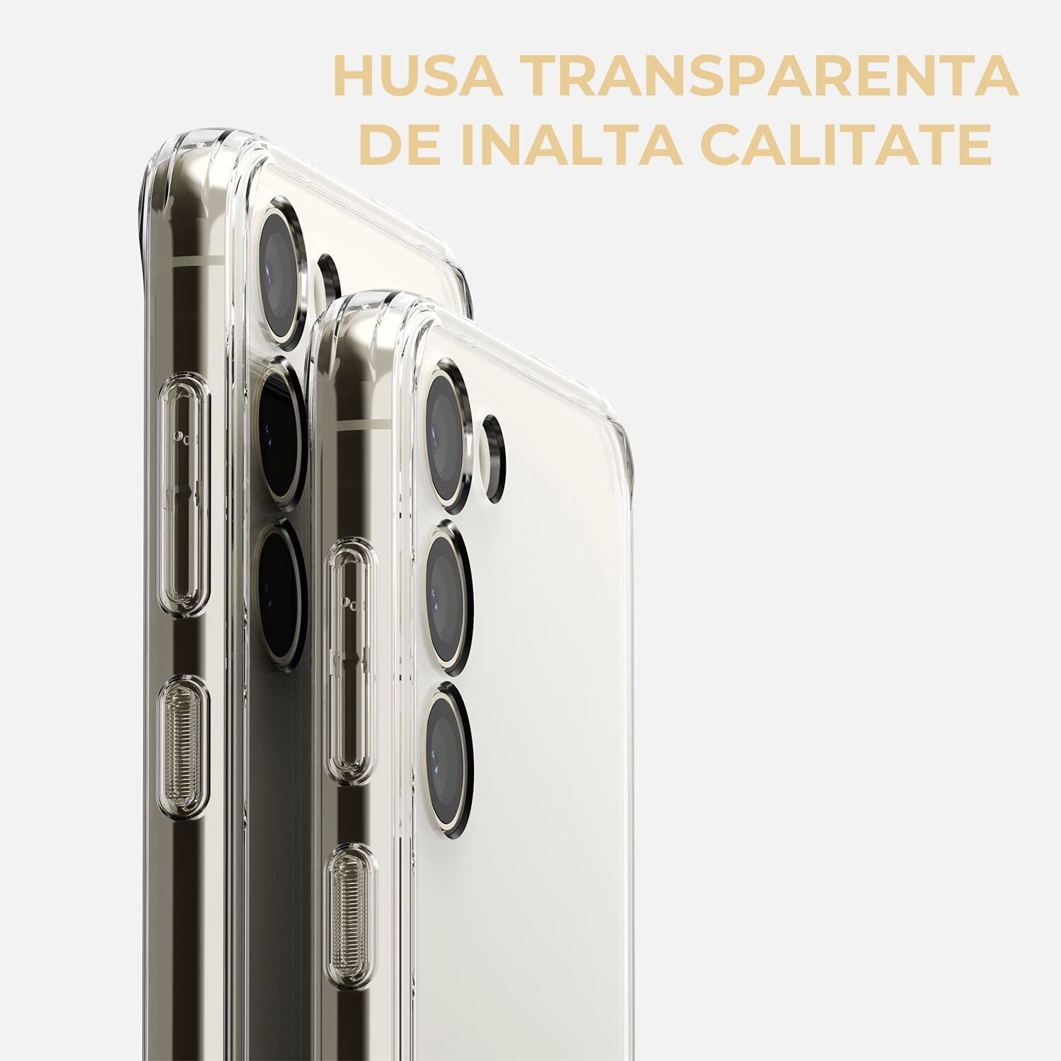 Husa pentru Motorola Signature DaDen, Ultra slim, Antisoc, Transparenta