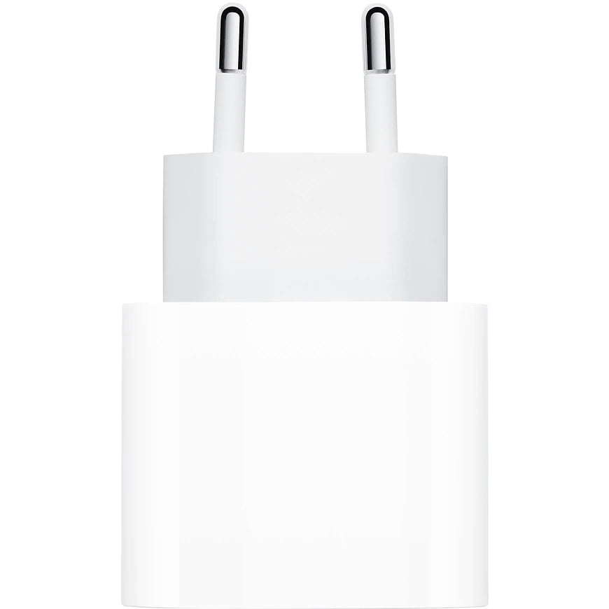 Incarcator retea original Apple, MHJE3ZM/A, Quick Charge 20W, USB-C, White