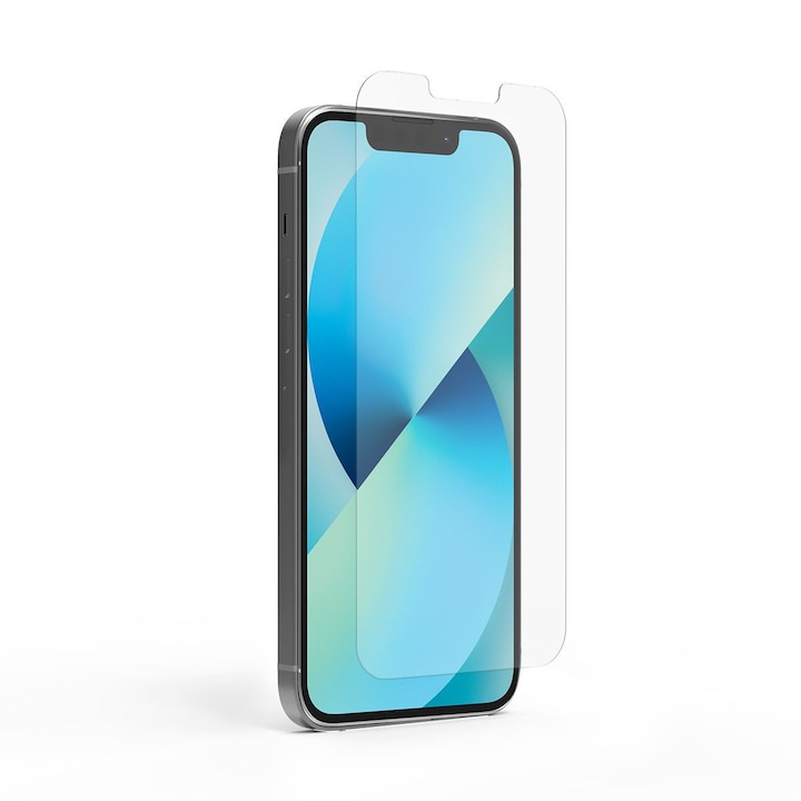 Folie sticla securizata compatibila cu Apple iPhone 13 Mini, Transparenta