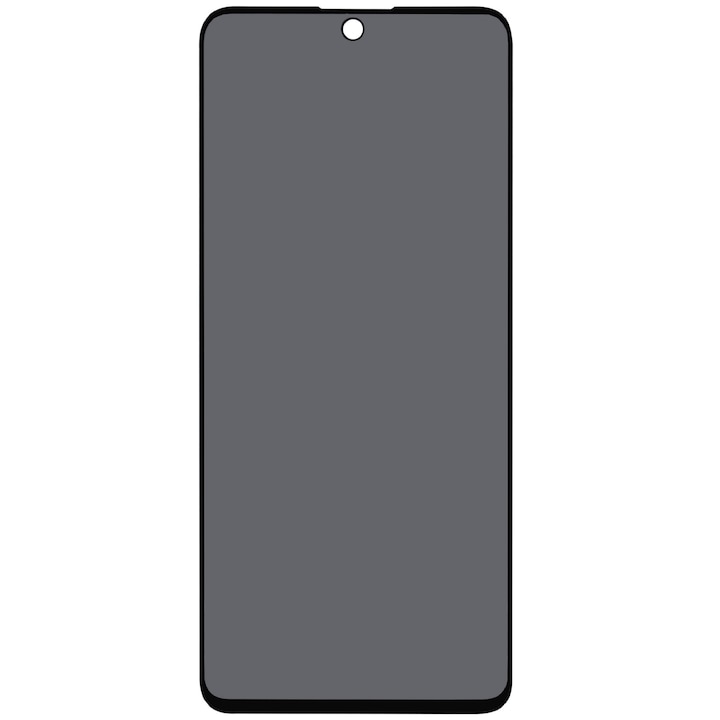 Folie sticla protectie ecran 111D Privacy Full Glue margini negre pentru Oppo Reno12 F 4G, 5G, Reno12 FS 4G, 5G