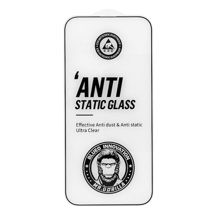 Folie protectie pentru Apple iPhone 17, 5D, Privacy, Mr. Monkey Glass