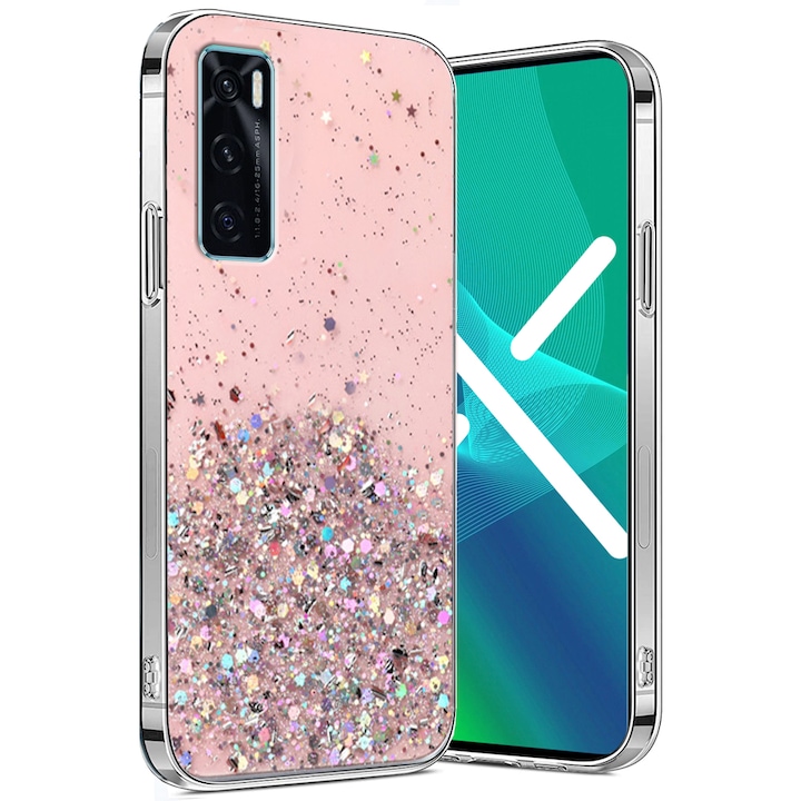 Husa smartphone, ERBORD, Pentru Vivo S7E/ Y73S/ Y70/ V20 SE, Roz