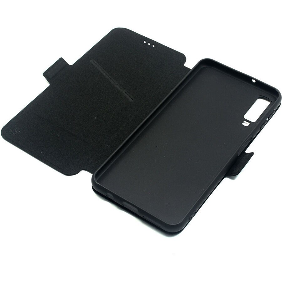 Husa Lemontti Book Elegant pentru Samsung Galaxy A7 2018, Negru