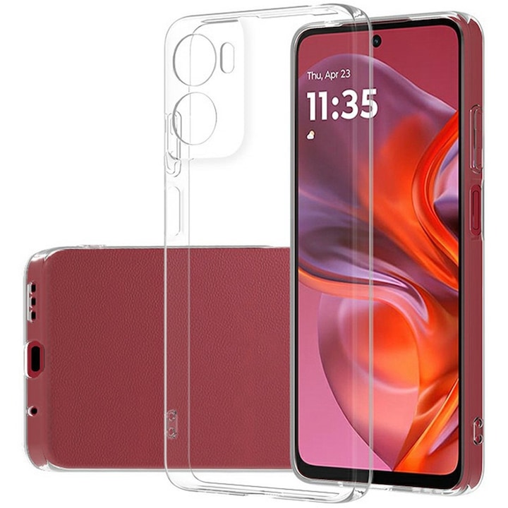 Husa pentru Motorola Moto G06, G06 Power Anti-Shock 1.5mm, cu protectie lentile, transparenta