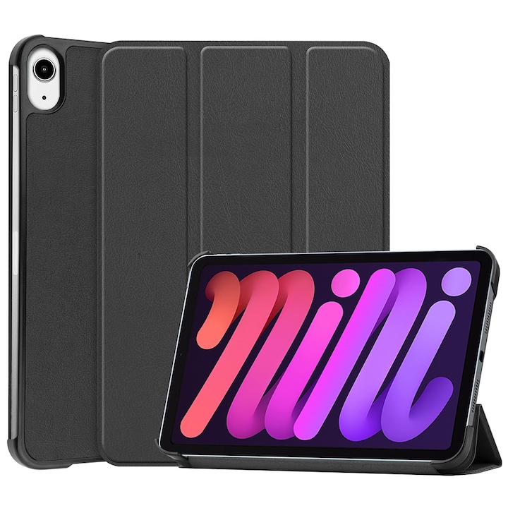 Husa pentru iPad mini 6 2021, FoldPro, F731, Black