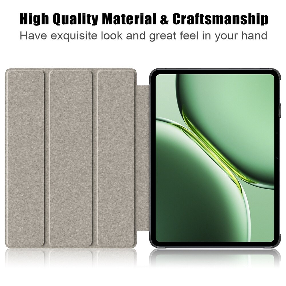 Husa pentru OnePlus Pad 2, FoldPro, A30, Microfibra, Black