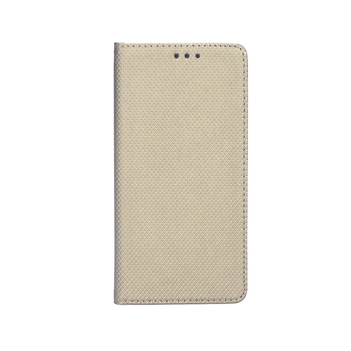 Husa pentru Motorola Moto E7 Power flip case book gold