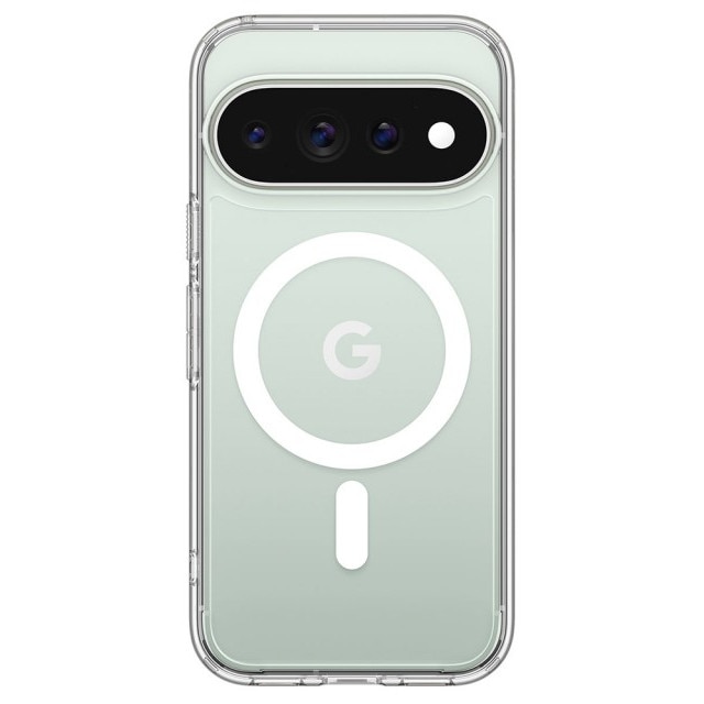 Husa Compatibila Cu Google Pixel 11 Pro, Spigen Ultra Hybrid Magsafe, Kit Curatare, Clear White