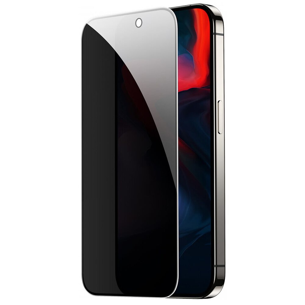 Folie pentru iPhone 15 Pro Max, Screen Shield, M462, Sticla securizata, Privacy