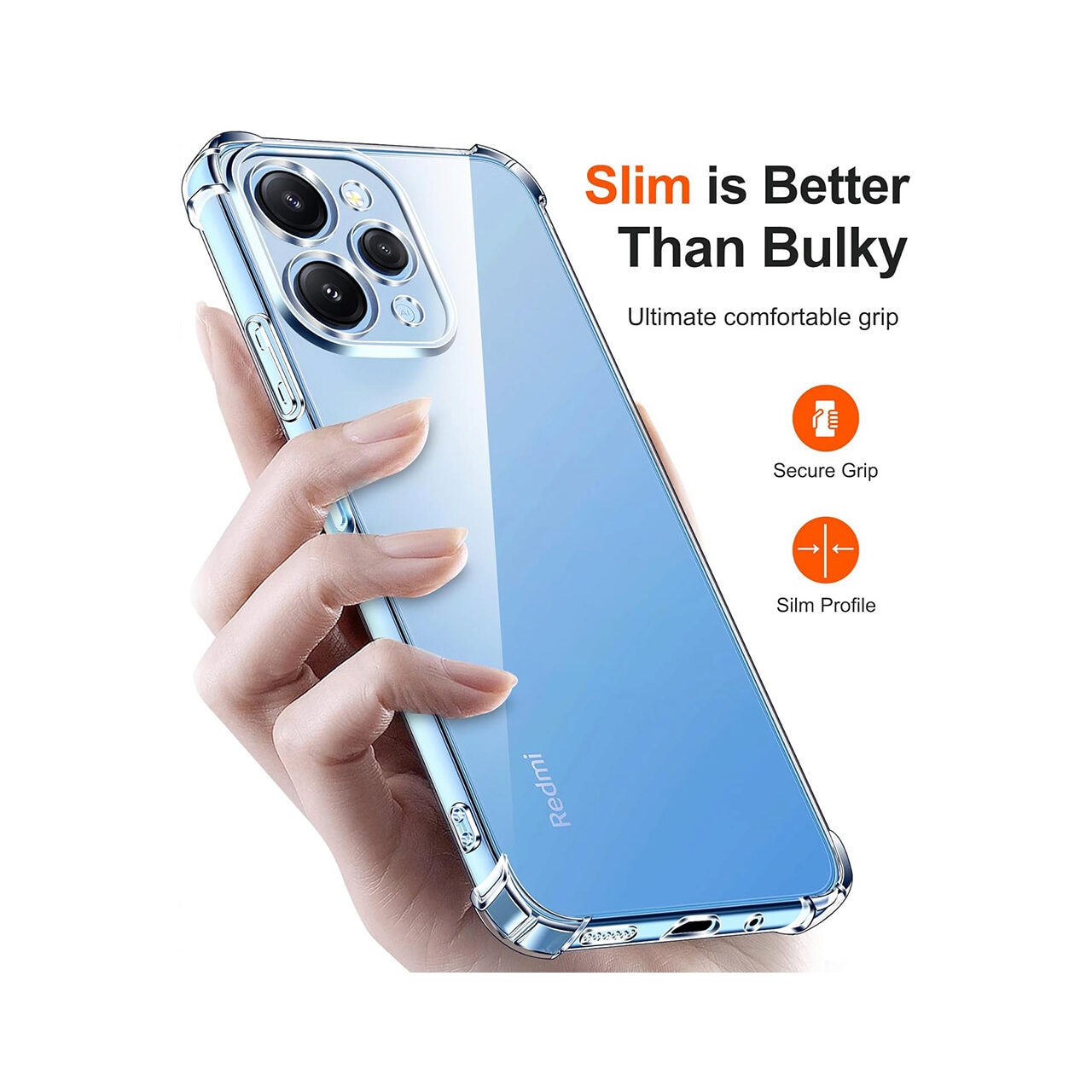 Husa pentru Xiaomi Redmi 12 Techsuit Shockproof Silicone Transparent
