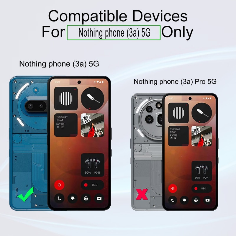 Folie Sticla Ibywind pentru Nothing Phone (3a) 5G, Pachet 2, Sticla Securizata, protectie pentru obiectiv, Montaj Usor, Duritate Militara, Ultra HD, Anti Zgarieturi, Anti Socuri