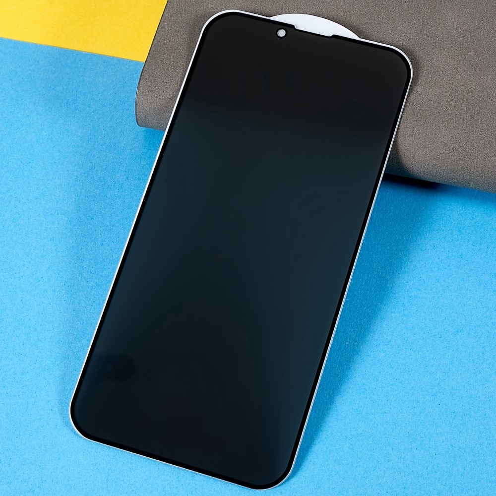 Folie protectie, Tech Armor, Sticla securizata, Privacy, Compatibila cu iPhone 14 Plus/14 Pro Max, Negru